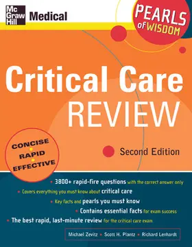 Zevitz / Plantz / Lenhardt |  Critical Care Review | Buch |  Sack Fachmedien