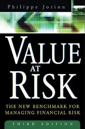 Jorion |  VALUE AT RISK, 3/E | Buch |  Sack Fachmedien