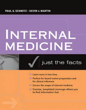 Schmitz / Martin |  Internal Medicine: Just the Facts | Buch |  Sack Fachmedien