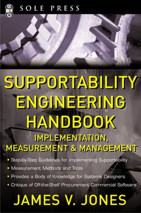 Jones |  Supportability Engineering Handbook | Buch |  Sack Fachmedien