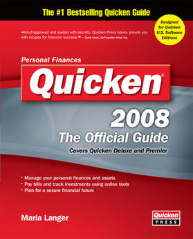 Langer | Quicken 2008 The Official Guide | Buch | 978-0-07-149577-6 | sack.de