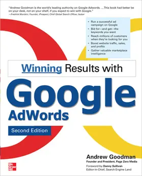 Goodman |  Winning Results with Google AdWords, Second Edition | Buch |  Sack Fachmedien