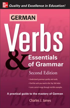 James |  German Verbs & Essential of Grammar, Second Edition | Buch |  Sack Fachmedien