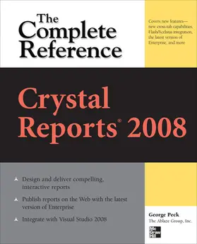 Peck |  Crystal Reports 2008 | Buch |  Sack Fachmedien