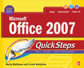 Matthews |  Microsoft Office 2007 Quicksteps | Buch |  Sack Fachmedien