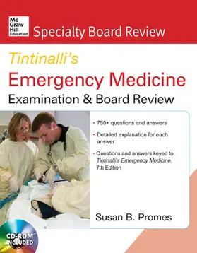 Promes |  McGraw-Hill Specialty Board Review Tintinalli's Emergency Medicine Examination and Board Review | Buch |  Sack Fachmedien