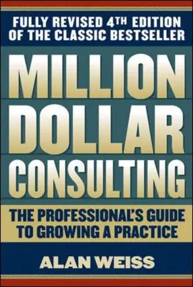 Weiss | Million Dollar Consulting | Buch | 978-0-07-162210-3 | www.sack.de