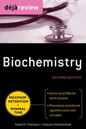 Manzoul / Mohammed |  Deja Review Biochemistry, Second Edition | Buch |  Sack Fachmedien