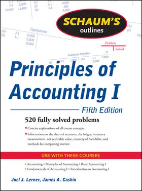Lerner / Cashin |  SOS PRIN OF ACCTG I 5E | Buch |  Sack Fachmedien