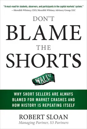 Sloan |  Don't Blame the Shorts | Buch |  Sack Fachmedien