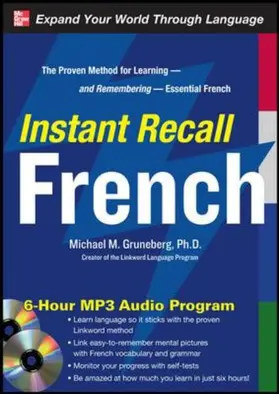 Gruneberg |  Instant Recall French [With CDROM] | Sonstiges |  Sack Fachmedien