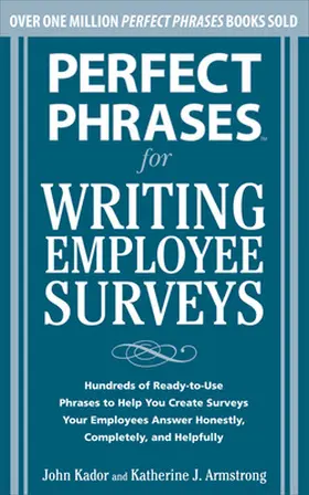 Kador / Armstrong |  PP FOR EMPLOYEE SURVEYS | Buch |  Sack Fachmedien