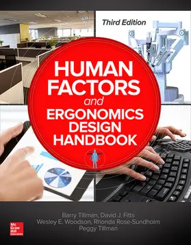 Tillman / Fitts / Rose-Sundholm |  Human Factors and Ergonomics Design Handbook, Third Edition | Buch |  Sack Fachmedien