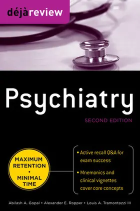 Gopal / Ropper / Tramontozzi |  Deja Review Psychiatry | Buch |  Sack Fachmedien