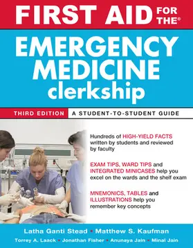 Ganti / Kaufman |  FIRST AID EM CLERKSHIP 3E | Buch |  Sack Fachmedien