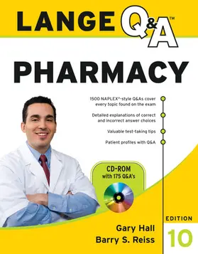 Hall / Reiss |  Lange Q&A Pharmacy, Tenth Edition | Buch |  Sack Fachmedien