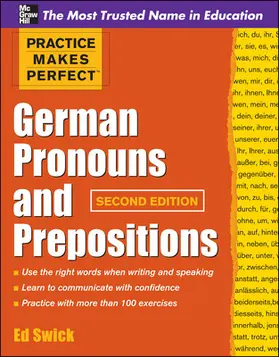 Swick |  PMP GER PRONOUNS&PREP 2E | Buch |  Sack Fachmedien