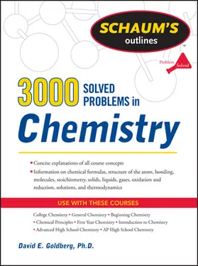 Goldberg |  3000 SLVD PRBL CHEMISTRY REV | Buch |  Sack Fachmedien