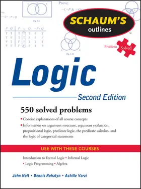 Nolt / Rohatyn / Varzi |  SO OF LOGIC 2E REV | Buch |  Sack Fachmedien