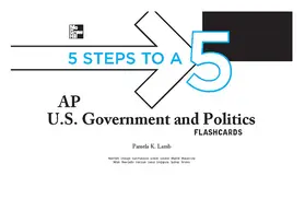 Lamb |  5 Steps to a 5: AP U.S. Government and Politics Flashcards | Buch |  Sack Fachmedien