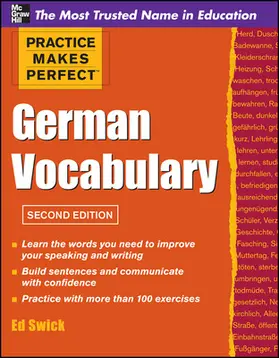 Swick |  PMP GERMAN VOCABULARY 2E | Buch |  Sack Fachmedien
