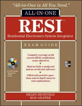 Gilster / Heneveld |  RESI Residential Electronics System Integrator All-in-One Exam Guide | Buch |  Sack Fachmedien