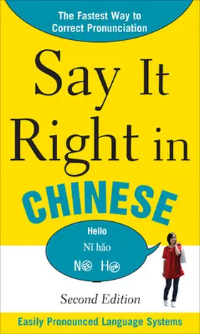 EPLS |  SAY IT RIGHT CHINESE 2E | Buch |  Sack Fachmedien