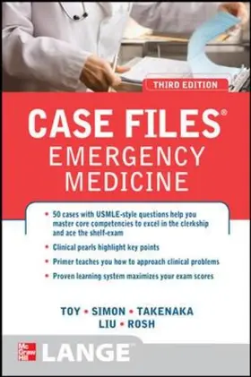 Toy / Simon / Takenaka |  Case Files Emergency Medicine, Third Edition | Buch |  Sack Fachmedien