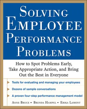 Bruce / Hampel / Lamont |  Solving Employee Performance Problems | Buch |  Sack Fachmedien