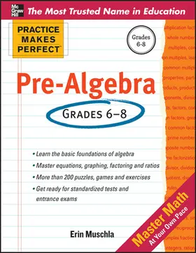 Muschla |  Practice Makes Perfect Pre-Algebra | Buch |  Sack Fachmedien