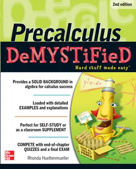 Huettenmueller |  Pre-Calculus Demystified, Second Edition | Buch |  Sack Fachmedien