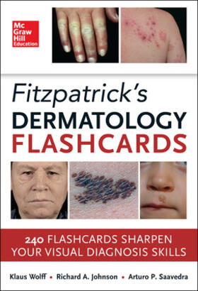 Wolff / Johnson / Saavedra | Fitzpatrick's Dermatology Flash Cards | Sonstiges | 978-0-07-179416-9 | sack.de