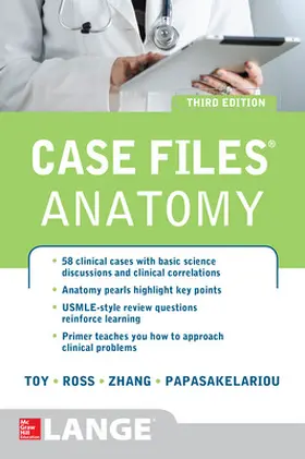Toy / Ross / Papasakelariou |  Case Files Anatomy 3/E | Buch |  Sack Fachmedien