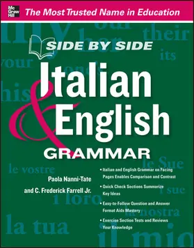 Nanni-Tate |  Side by Side Italian and English Grammar | Buch |  Sack Fachmedien