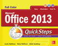Matthews / Sandberg |  Microsoft Office 2013 QuickSteps | Buch |  Sack Fachmedien