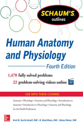 Van de Graaff / Rhees / Palmer |  Schaum's Outline of Human Anatomy and Physiology | Buch |  Sack Fachmedien