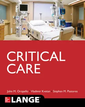 Oropello / Kvetan / Pastores |  Lange Critical Care | Buch |  Sack Fachmedien