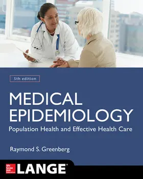 Greenberg / Daniels / Flanders |  Medical Epidemiology | Buch |  Sack Fachmedien