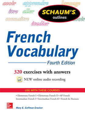 Crocker | Schaum's Outline of French Vocabulary | Buch | 978-0-07-182838-3 | sack.de