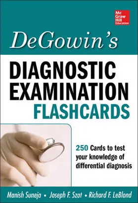 Suneja / Szot / LeBlond |  Degowin's Diagnostic Examination Flashcards | Buch |  Sack Fachmedien