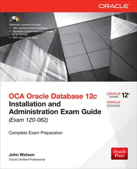Watson |  OCA Oracle Database 12c | Buch |  Sack Fachmedien