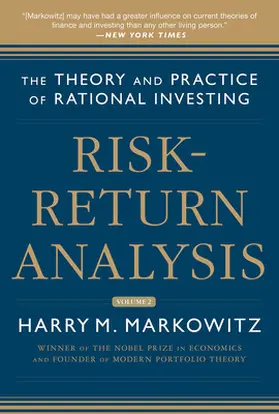 Markowitz |  Risk-Return Analysis, Volume 2 | Buch |  Sack Fachmedien