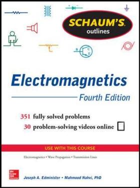 Edminister / Nahvi | Electromagnetics | Buch | 978-0-07-183147-5 | sack.de