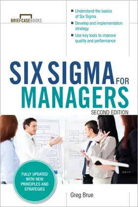 Brue |  Six Sigma for Managers, Second Edition (Briefcase Books Series) | Buch |  Sack Fachmedien
