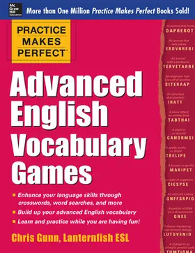Gunn |  Practice Makes Perfect Advanced English Vocabulary Games | Buch |  Sack Fachmedien