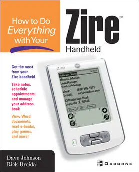 Broida / Johnson |  How to Do Everything with Your Zire Handheld | Buch |  Sack Fachmedien