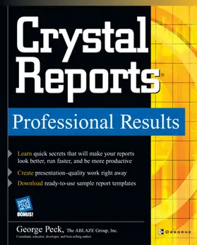 Peck |  Crystal Reports Professional Results | Buch |  Sack Fachmedien