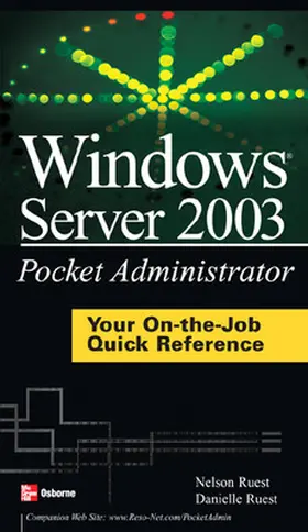 Ruest |  Windows Server 2003 Pocket Administrator | Buch |  Sack Fachmedien