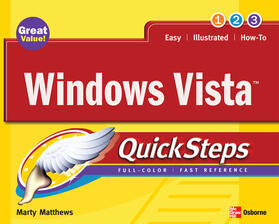 Matthews | Windows Vista Quicksteps | Buch | 978-0-07-226382-4 | sack.de