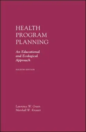 Green / Kreuter |  Health Program Planning | Buch |  Sack Fachmedien